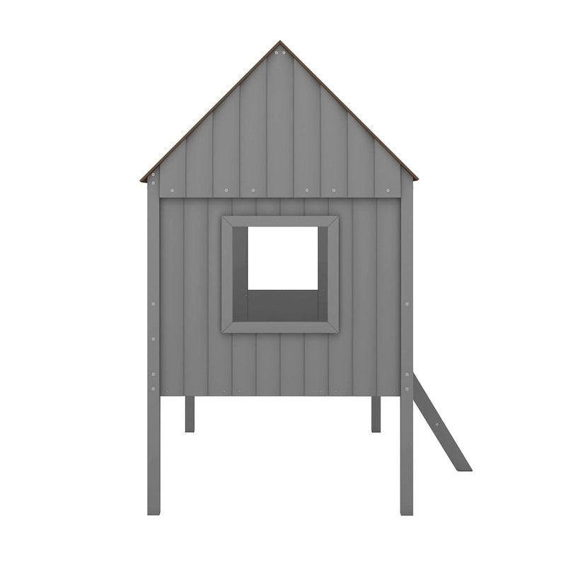 Niedriges Hausbett in Einzelbettgröße