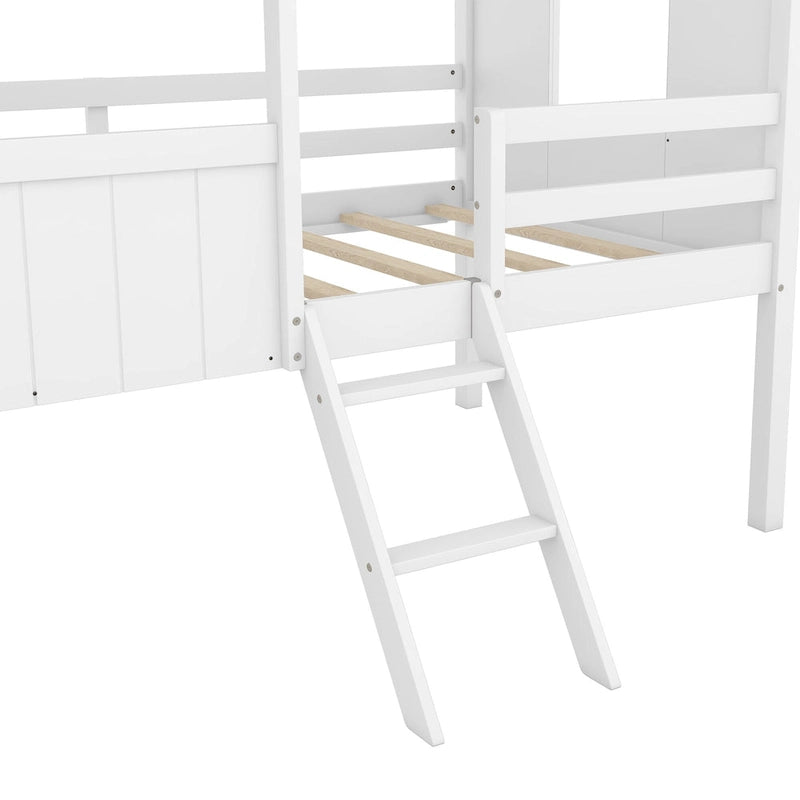 Niedriges Hausbett in Einzelbettgröße