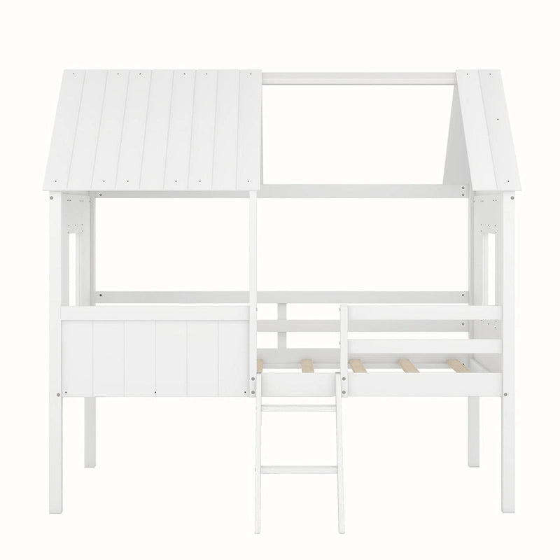 Niedriges Hausbett in Einzelbettgröße