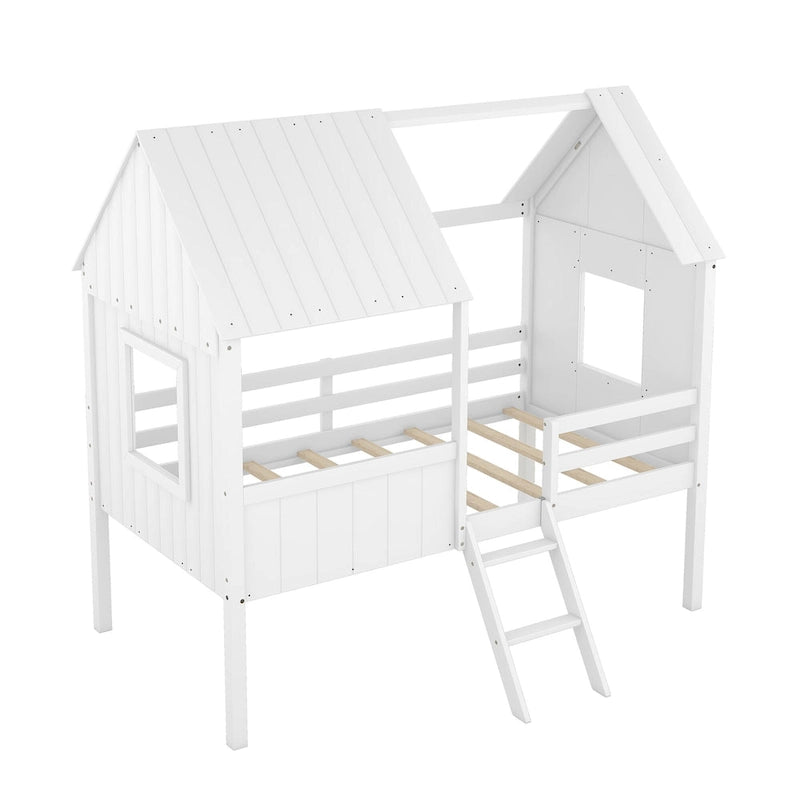 Niedriges Hausbett in Einzelbettgröße