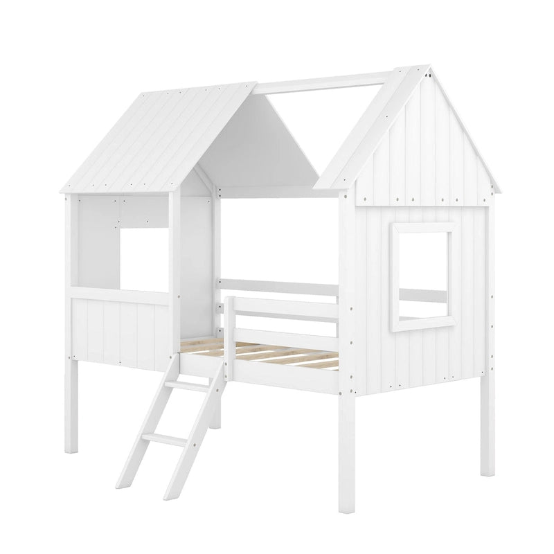 Niedriges Hausbett in Einzelbettgröße