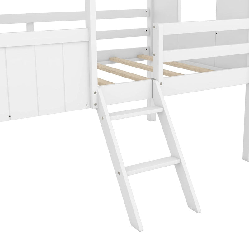 Niedriges Hausbett in Einzelbettgröße
